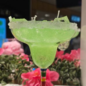 Large lime margarita Candle
