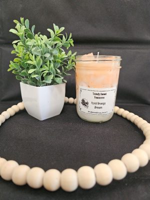 Iced orange dream candle