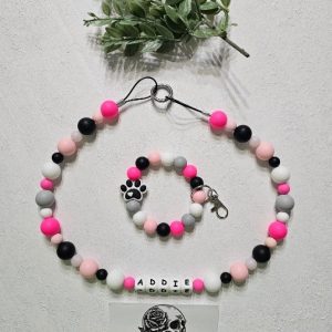 Friendship Bracelet with Matching Beaded Collar