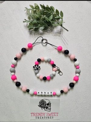 Friendship Bracelet with Matching Beaded Collar