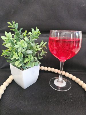 Small Red Wine Merlot Candle