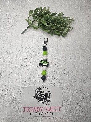 Green Jeep Dangle